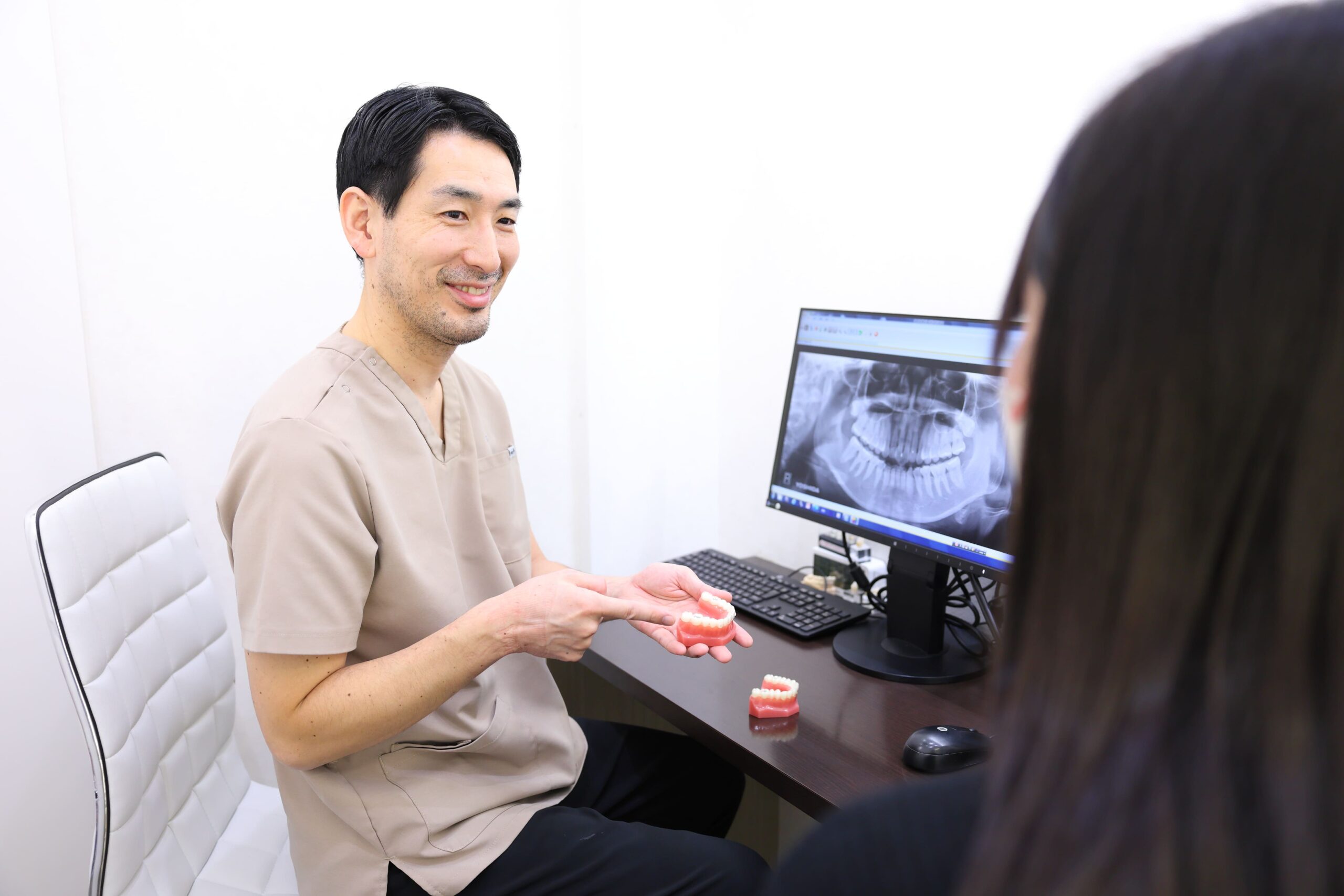 矯正治療の知識や経験が豊富な歯科医師による
診断・治療を受けられる